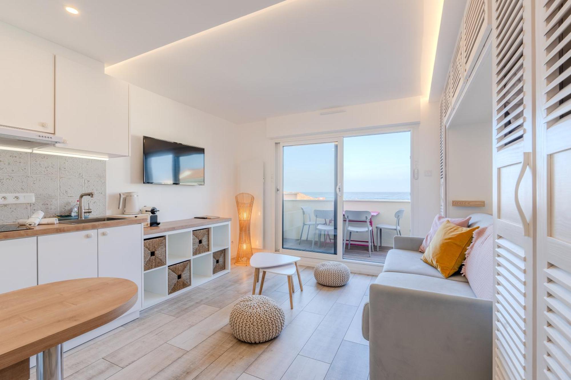 Atlantic Selection - La Parenthese De Capbreton - Vue Ocean, Plage Notre-Dame Luaran gambar
