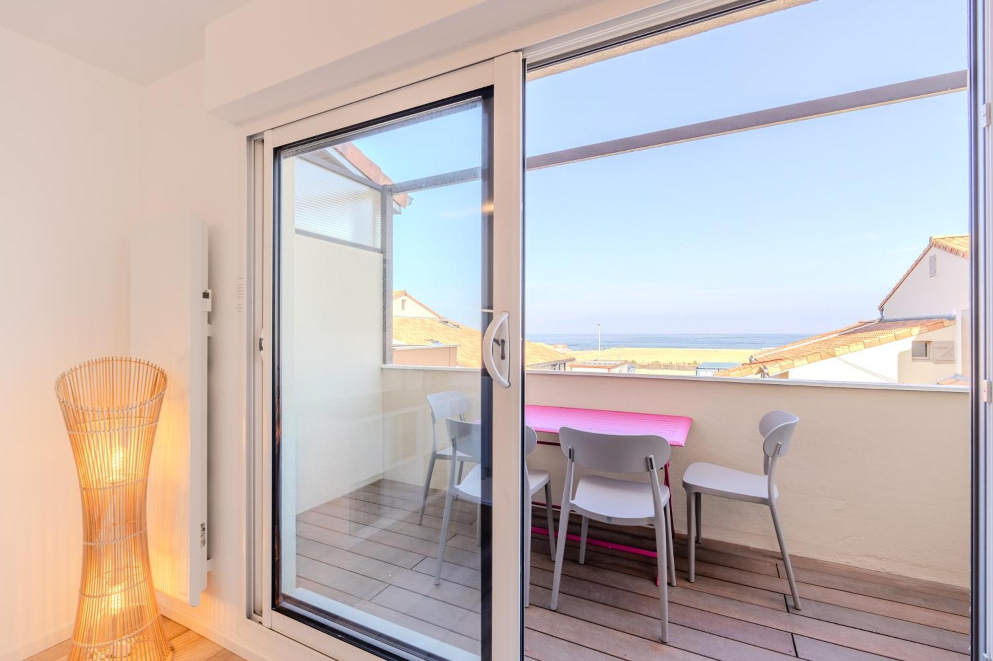 Atlantic Selection - La Parenthese De Capbreton - Vue Ocean, Plage Notre-Dame Luaran gambar