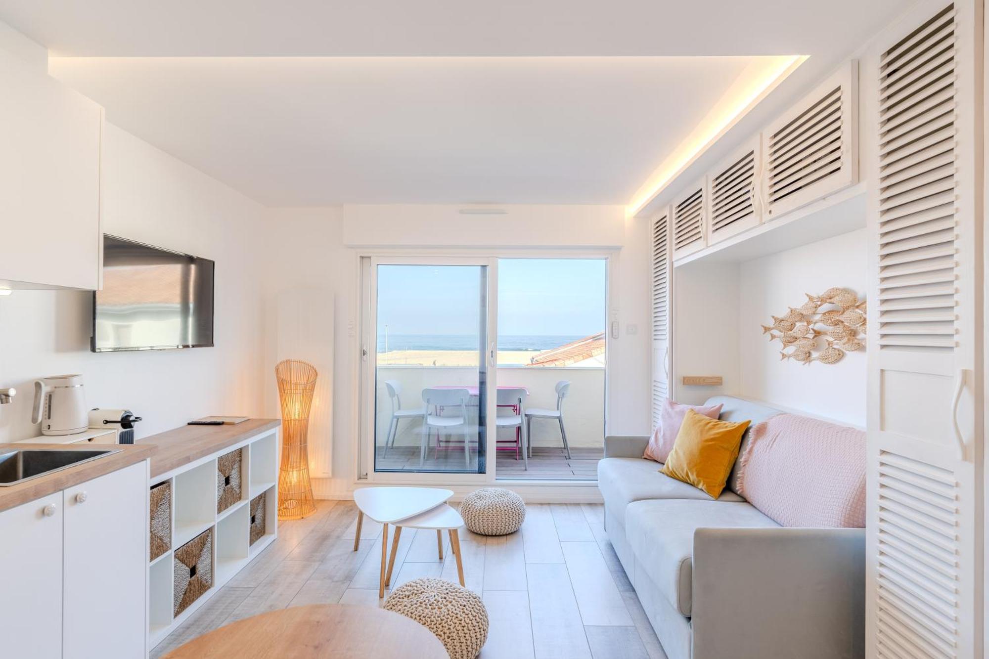Atlantic Selection - La Parenthese De Capbreton - Vue Ocean, Plage Notre-Dame Luaran gambar