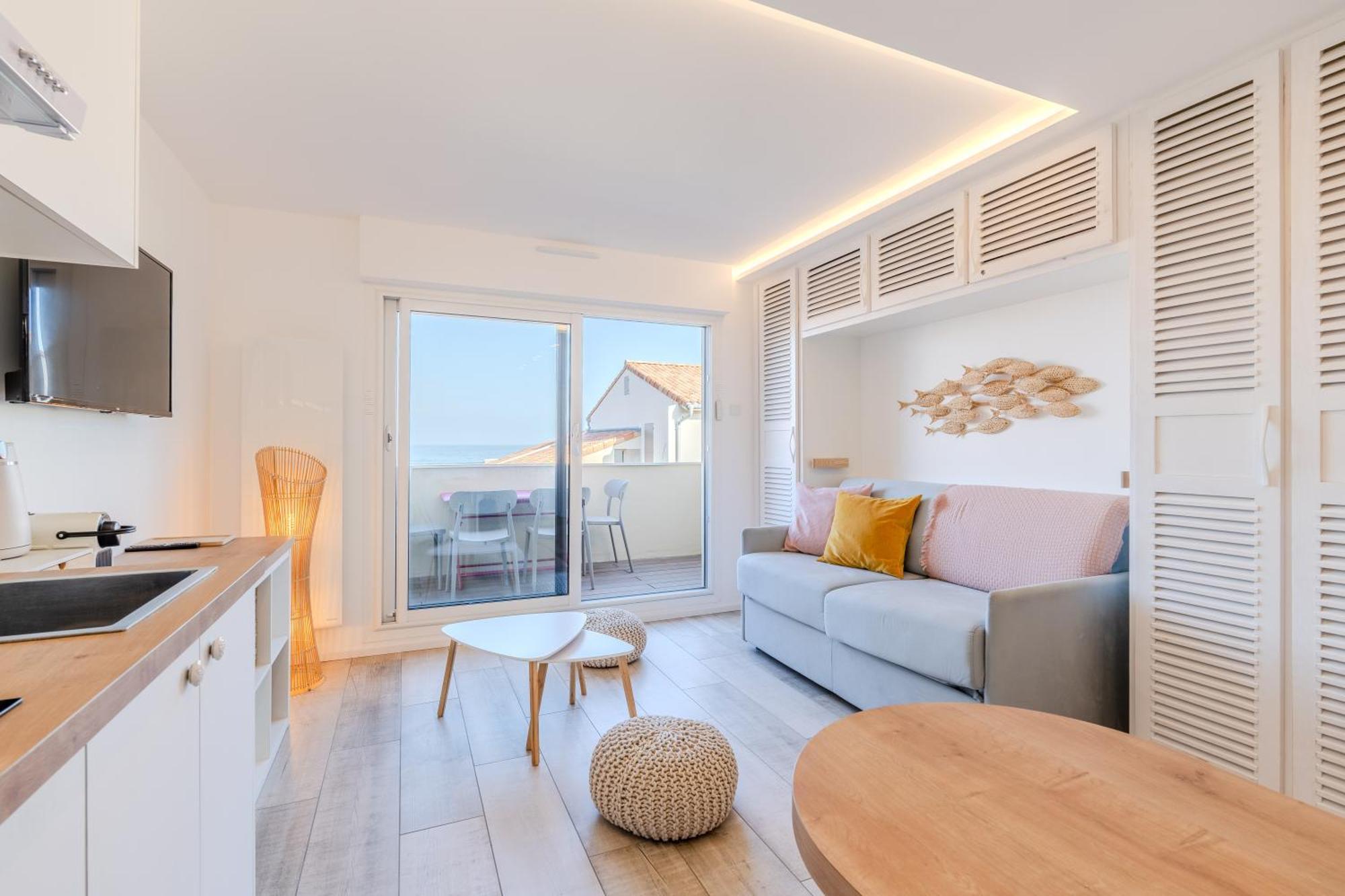 Atlantic Selection - La Parenthese De Capbreton - Vue Ocean, Plage Notre-Dame Luaran gambar
